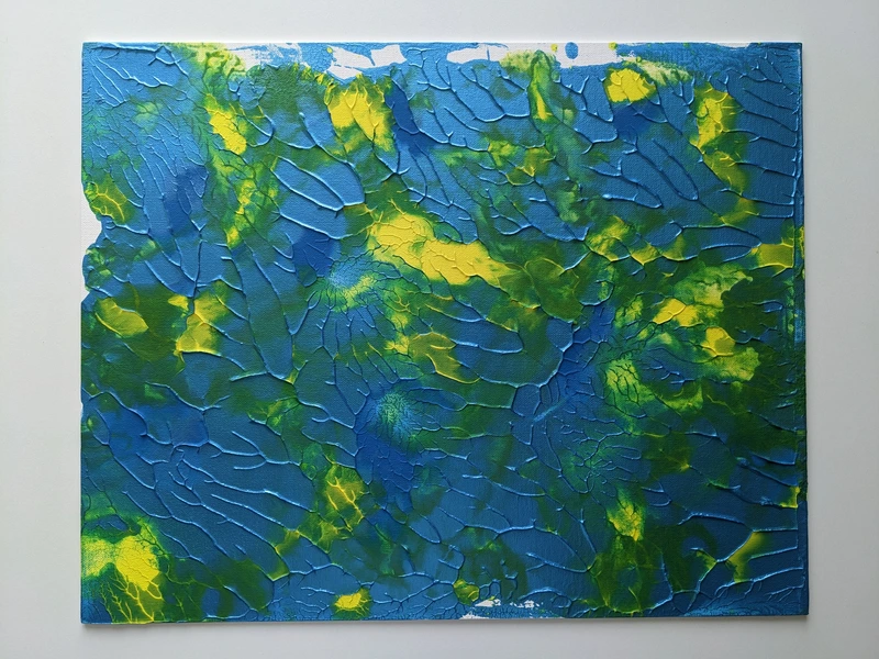 Painting 101, “Monad four”, view 1