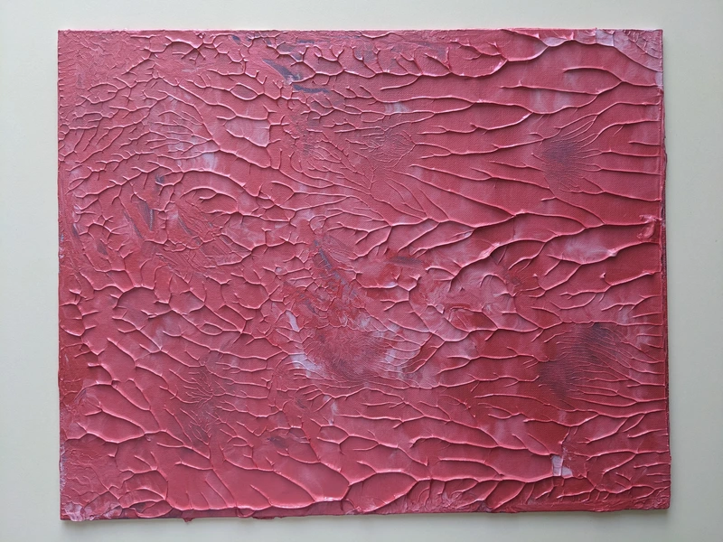 Painting 104, “Wall meat 3/4”, view 1