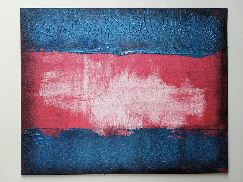 Painting 108, “Slept through the whole journey”, view 1