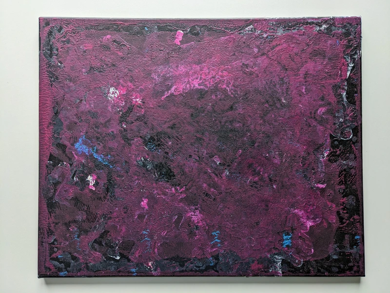 Painting 113, “Not ready”, view 1
