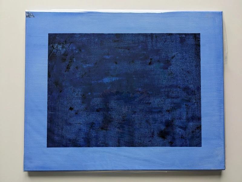 Painting 114, “Ready”, view 1