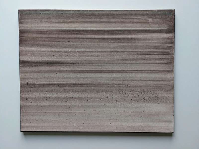 Painting 120, “Plan face”, view 1