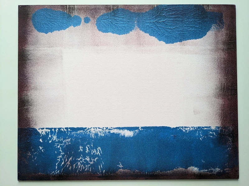 Painting 121, “Space in the flat”, view 1