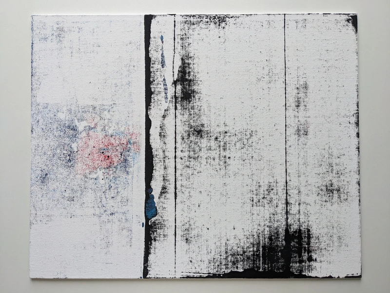 Painting 123, “Flyunder”, view 1