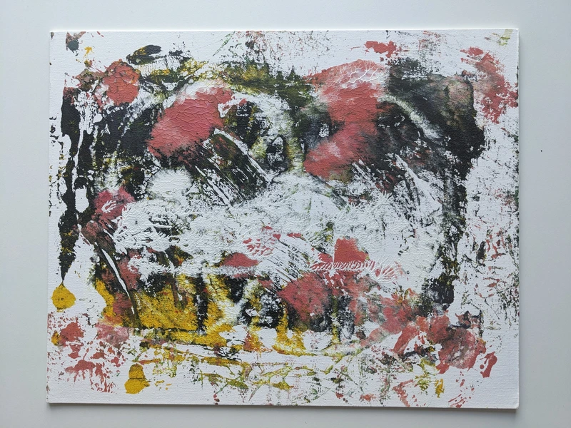 Painting 126, “Trenčín”, view 1