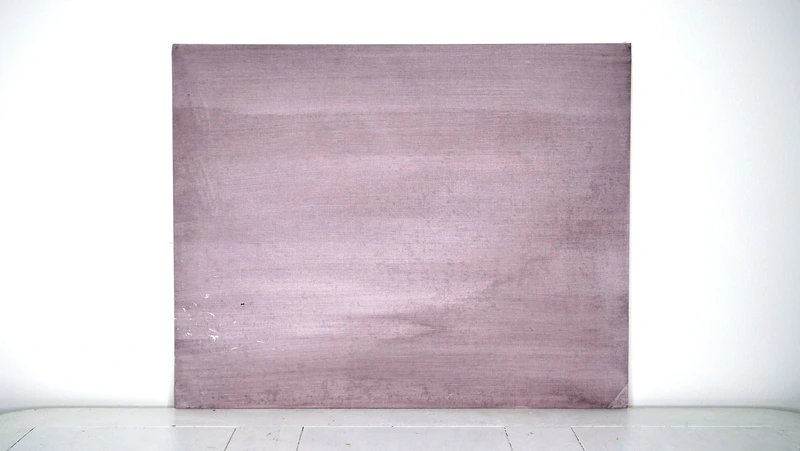 Painting 29, “Dusty spicy pink”, view 1