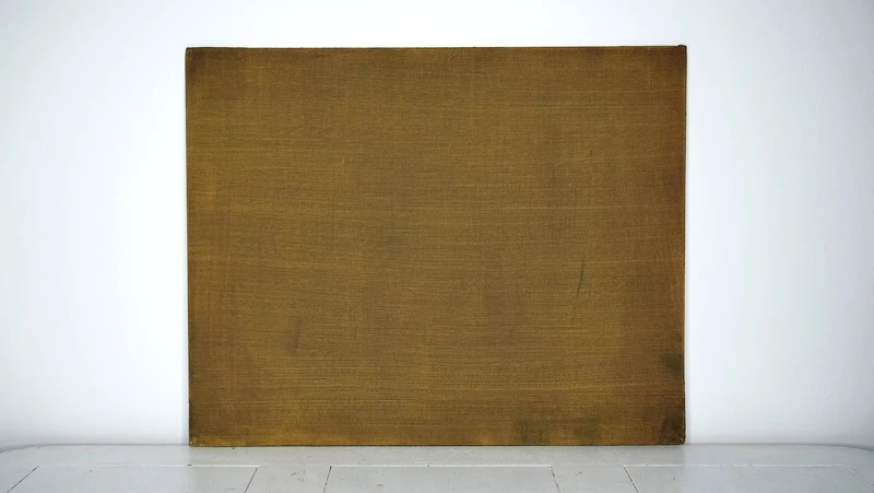 Painting 30, “Shingle fawn gold”, view 1