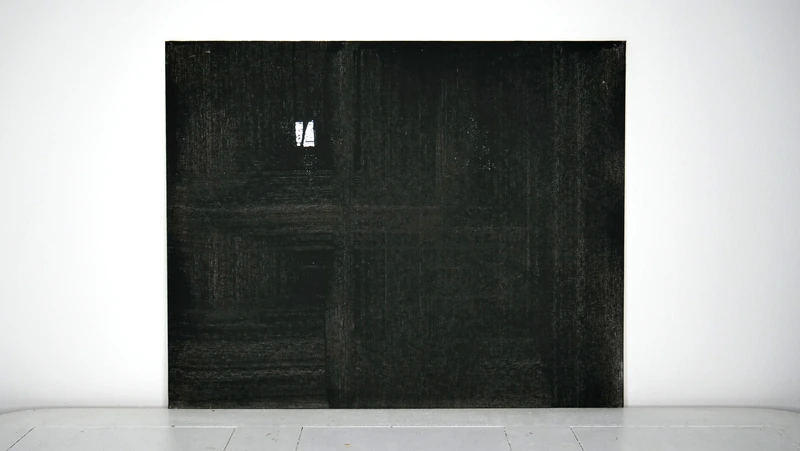 Painting 38, “White square in nested mine shaft”, view 1