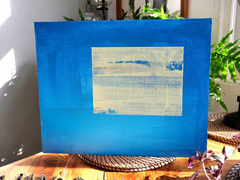 Painting 46, “Shimmering clarity”, view 1