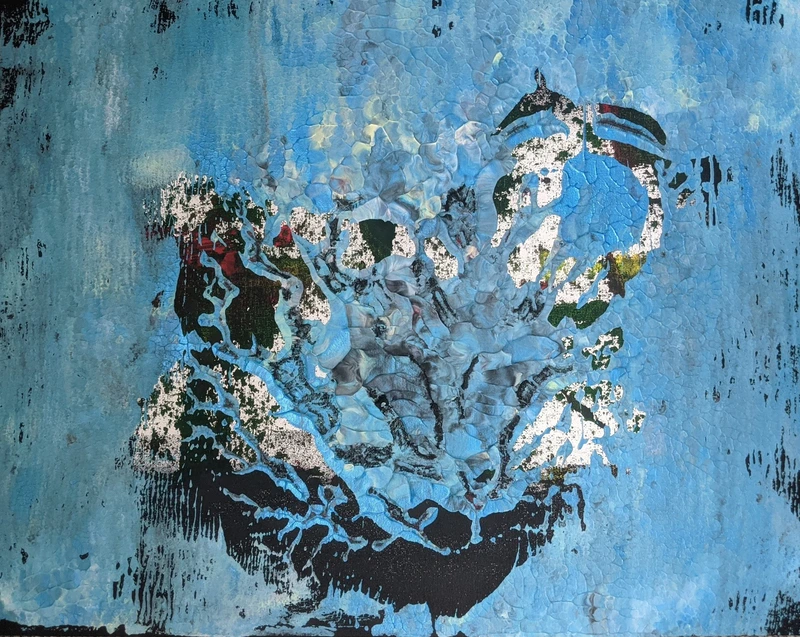 Painting 62, “Enigmatic Euphoria”, view 1