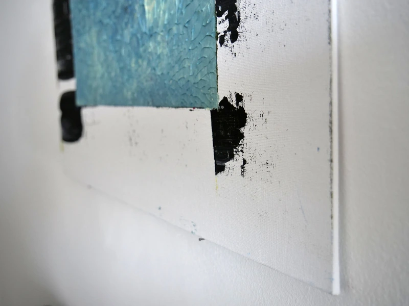 Painting 67, “Seeing sideways”, view 1
