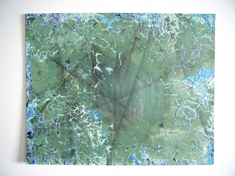 Painting 74, “Frog philosophy”, view 1