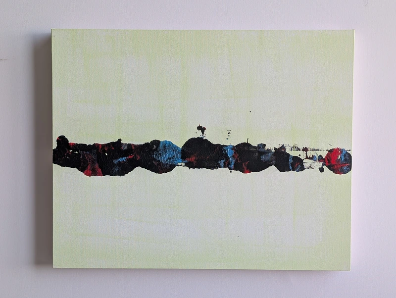 Painting 78, “We just stuck with it / Friendly strategy”, view 1