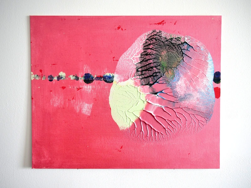 Painting 81, “Inflated but how”, view 1