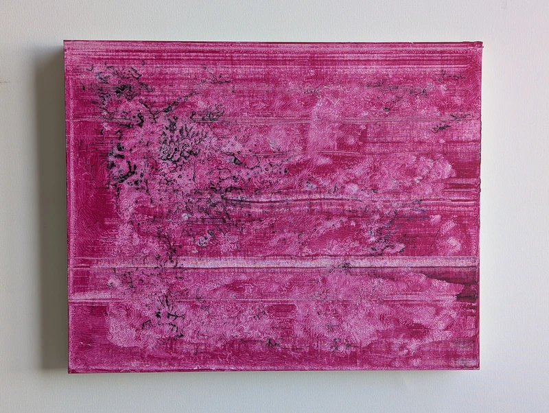 Painting 85, “Pink Surface”, view 1