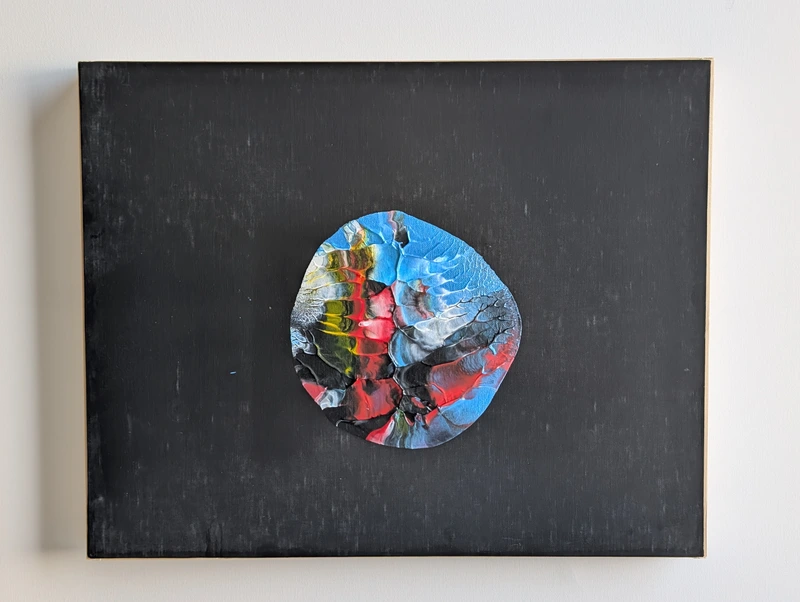 Painting 86, “All eons at once”, view 1