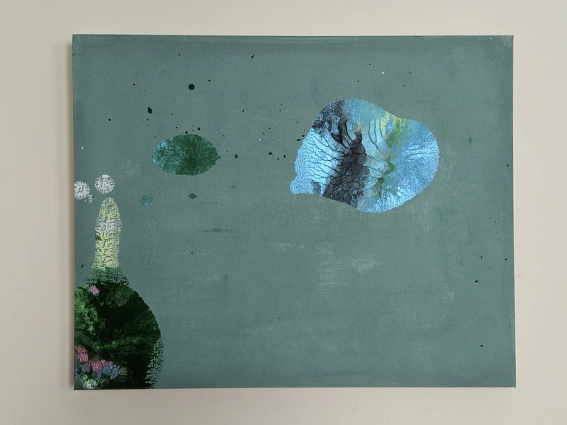 Painting 89, “Sans horizon”, view 1
