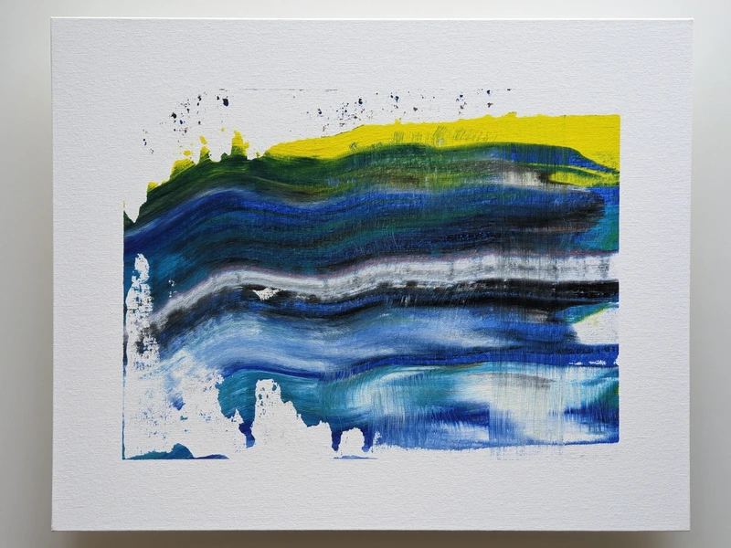 Painting 91, “Undercurrent”, view 1