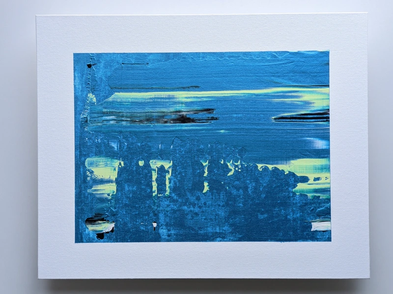 Painting 93, “Sparse evidence”, view 1