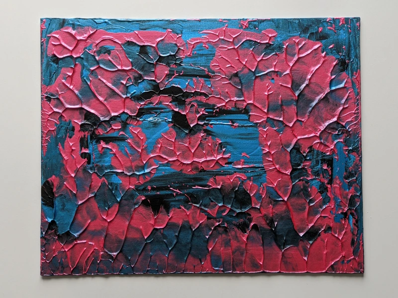 Painting 99, “Monad three”, view 1